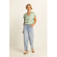 Expresso Blouse Top Pistache